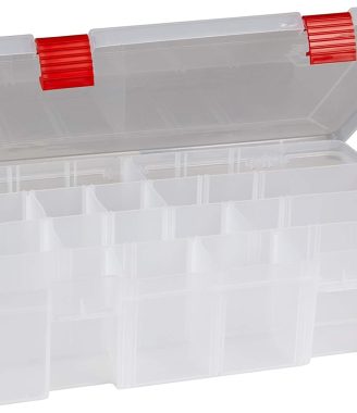 Plano RUSTRICTOR 3700 DEEP Stowaway, Premium Tackle Storage with Rust Prevention, Clear